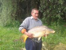 Herczog György 14,58 kg. ponty /2014.05.03./